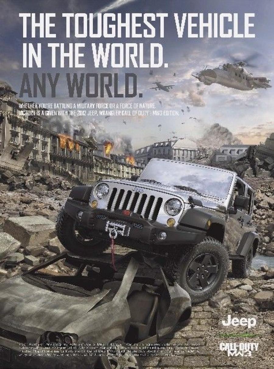  Jeep Wrangler Call of Duty MW3 Special Edition 2011 года  (фото 15 из 33)